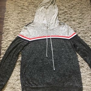 A multi color pullover hoodie ❤️.